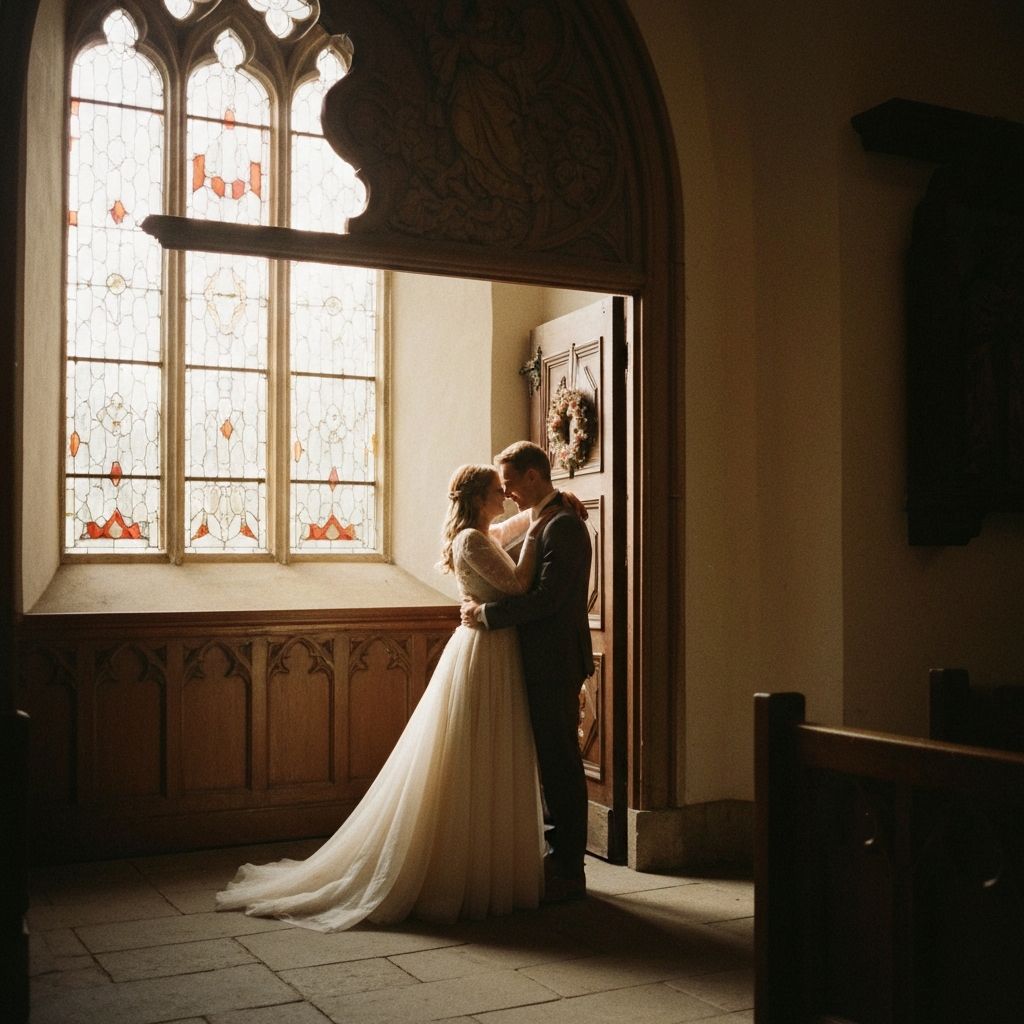 Ślub w zabytkowym kościele